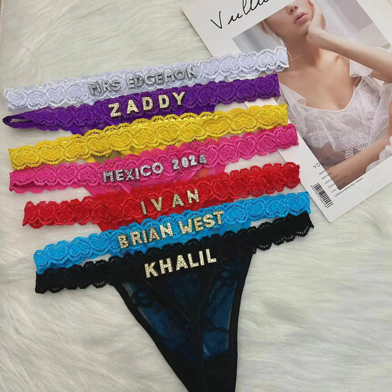 Exclusively Yours 💋 Custom Name Thong