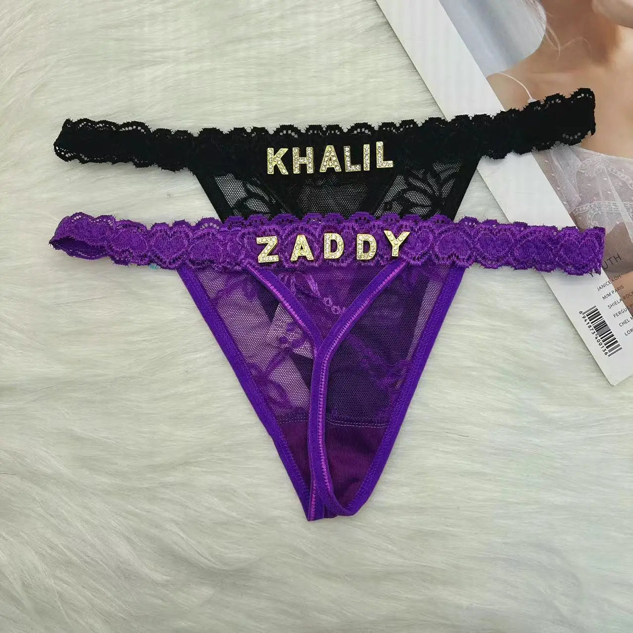 Exclusively Yours 💋 Custom Name Thong